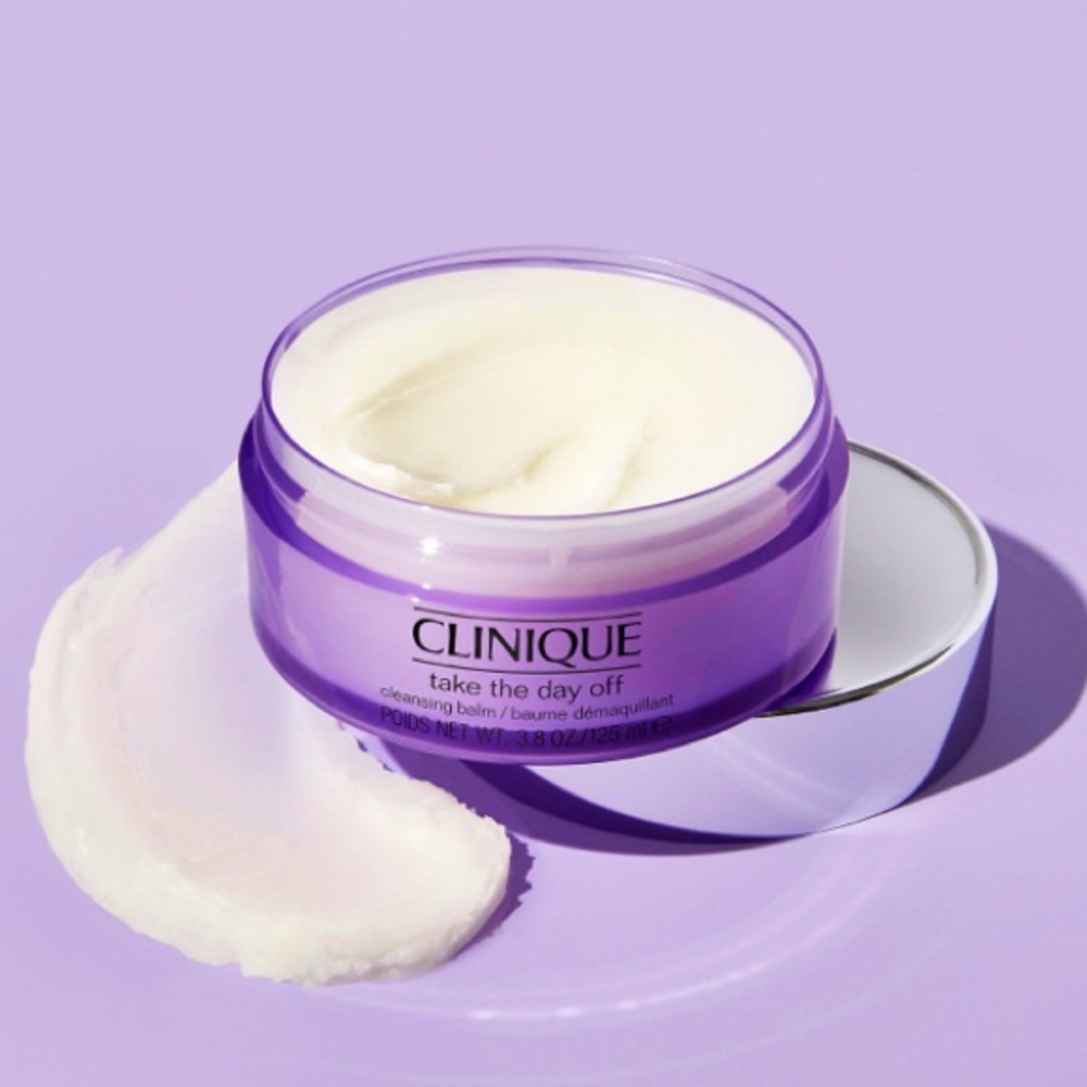 Clinique “Take the Day off” makeup remover.